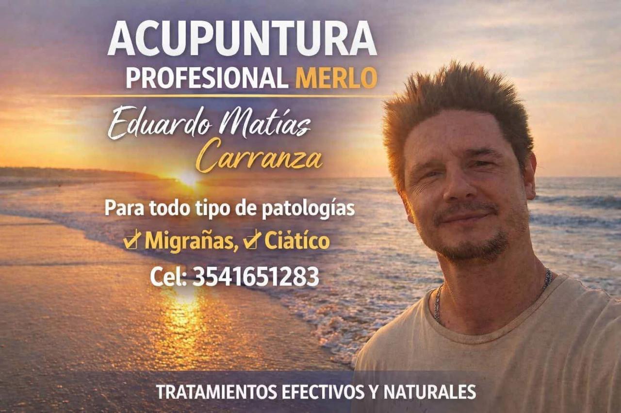 Matías Carranza — Acupuntura Merlo